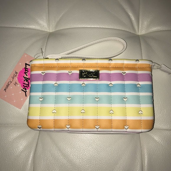 Betsey Johnson Handbags - NWT Betsey Johnson Double Pouch Wristlet
